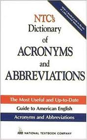 NTC's Dictionary of ACRONYMS and ABBREVIATIOS